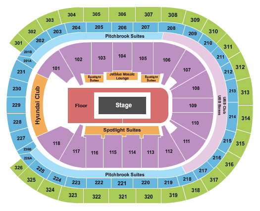 UBS Arena Billie Eilish Seating Chart
